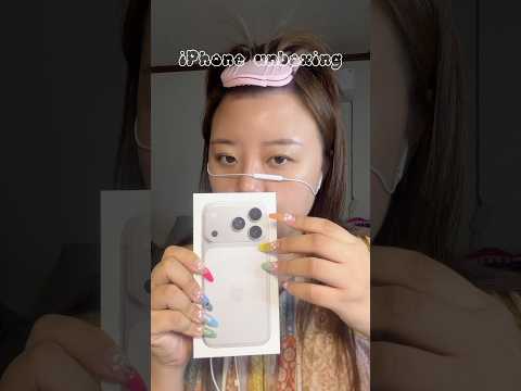 아이폰 17 프로 실버 언박싱 ASMR