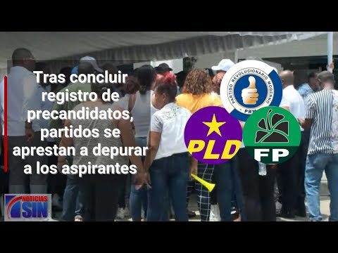 Tras concluir registro de precandidatos, partidos se aprestan a depurar a los aspirantes