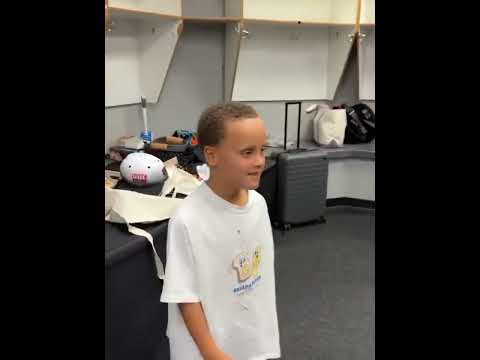 Awesome Canon 👏🤯 he is just 7 years old 🤯#nbaupdates #nbatrades #goldenstatewarriors #stephencurry