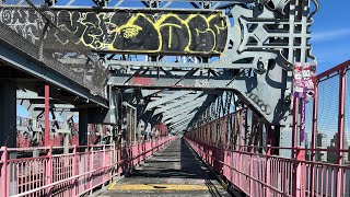 New York City: Walked Crosse Williamsburg Bridge With @thanandasworld