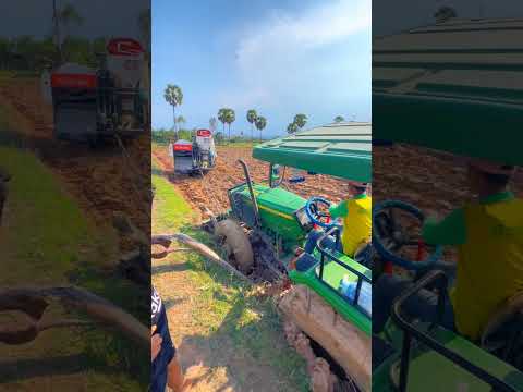 ត្រាក់ទ័រចនឌារជាប់ផុង  #automobile #farmequipment #farming #machinerychannel #agriculture #fyp