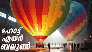 HOT AIR BALLOON നിർമ്മാണം | പറക്കുന്നത് അത്ര സിമ്പിൾ അല്ലാ . . HOT AIR BALLOON MAKING FACTORY