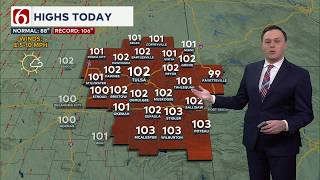 Tulsa Weather: 3 More Days of 100°+ Temps Before Relief | Sept. 7, 2026