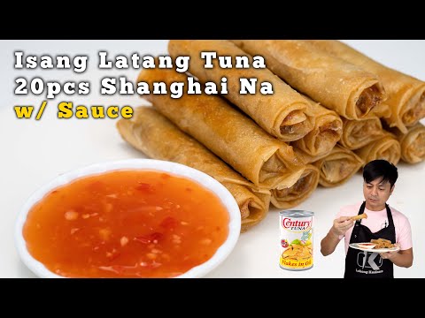 Tuna Shanghai Recipe w/ Sauce