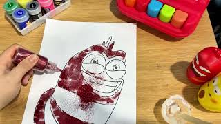 Colorful Animal Friends Painting Time - Part 4
