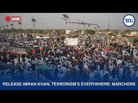 WATCH | Imran Khan Release <strong>March</strong> <strong>LIVE</strong> | Khyber Pakhtunkhwa Convoy Nears Islamabad