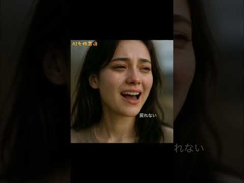 #AI動画目を閉じて