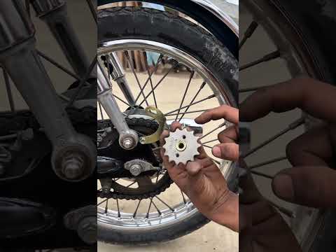 This Extra Gear on a Motorcycle Chain Shocked the Internet #motorcycle #bikelife #chainlube #bike