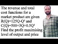 Marginal Revenue and Equilibrium Analysis