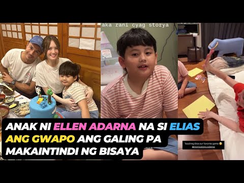 Anak ni Ellen Adarna na si Elias ANG GWAPO at ANG GALING PA MAKAINTINDI ng BISAYA o Cebuano!