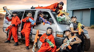 LTT Nerf War: Escape SEAL X Team Heated Nerf Guns Battle🔥