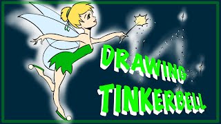How to draw Tinkerbell…a sprite?…a fairy?…er maybe a pixie?