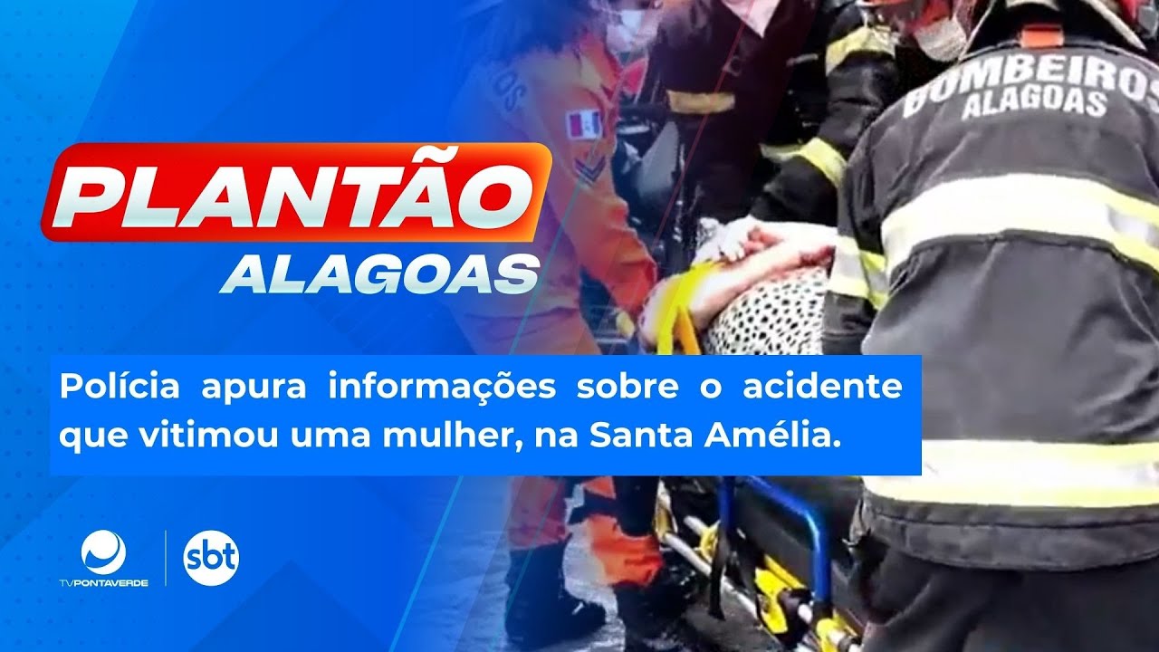Pol&iacute;cia apura informa&ccedil;&otilde;es sobre o acidente que vitimou uma mulher, na Santa Am&eacute;lia.