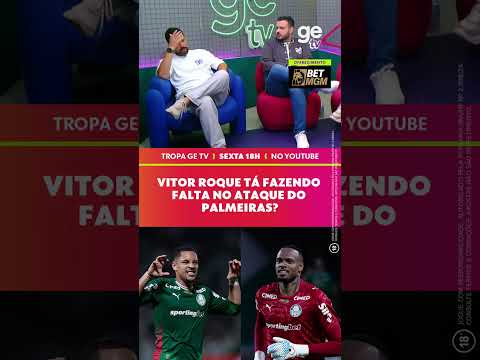 VITOR ROQUE FAZ TANTA FALTA ASSIM? 🐖👀 | #shorts | ge tv