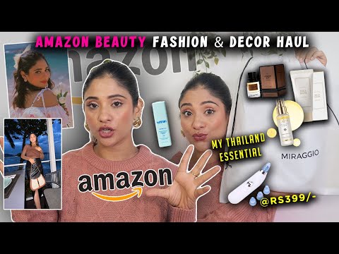 Amazon Huge Beauty fashion & my thailand haul ||  hidden gems from amazon