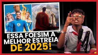 QUEM VENCEU: QUARTETO FANTÁSTICO OU SUPERMAN? | Cortes do AdoroCinema AO VIVO