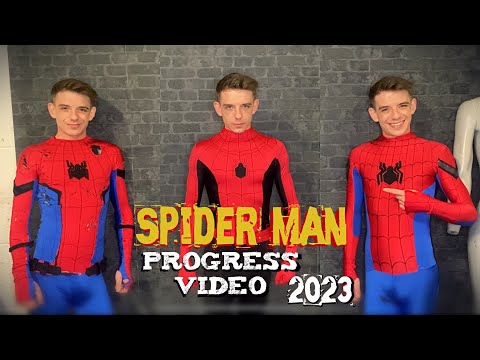 Spider-Man Costume Progress Video 2023