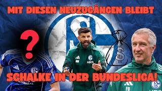 MIT DIESEN TRANSFERS HÄLT SCHALKE DIE KLASSE! 💎 Der S04-Masterplan für Liga 1!