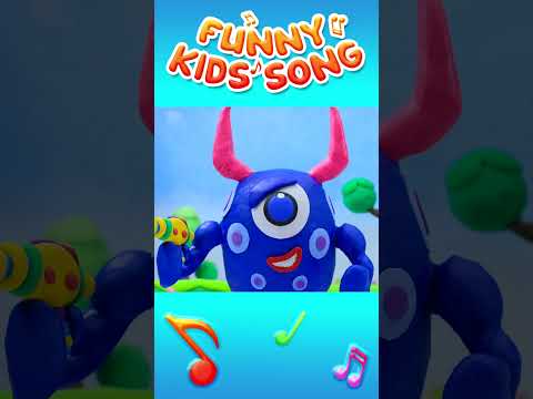 Baby Superhero attack one eyed monster  Nursery Rhymes #shorts #kidssongs #nurseryrhymes