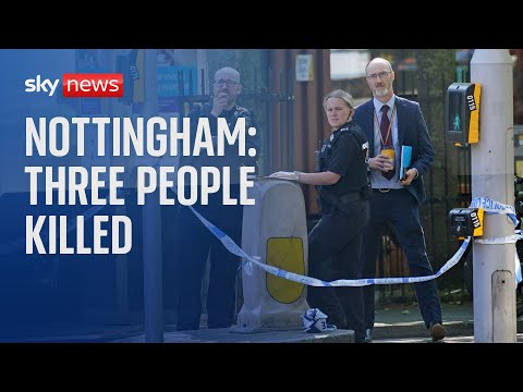 Nottingham: Three people dead after 'major incident'