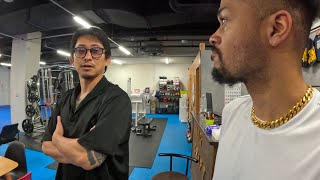 喧嘩になった啓之輔のジムに乗り込んでみた。