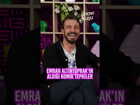Emrah Altıntoprak'ı güldüren yorumlar! #ShowKuşu