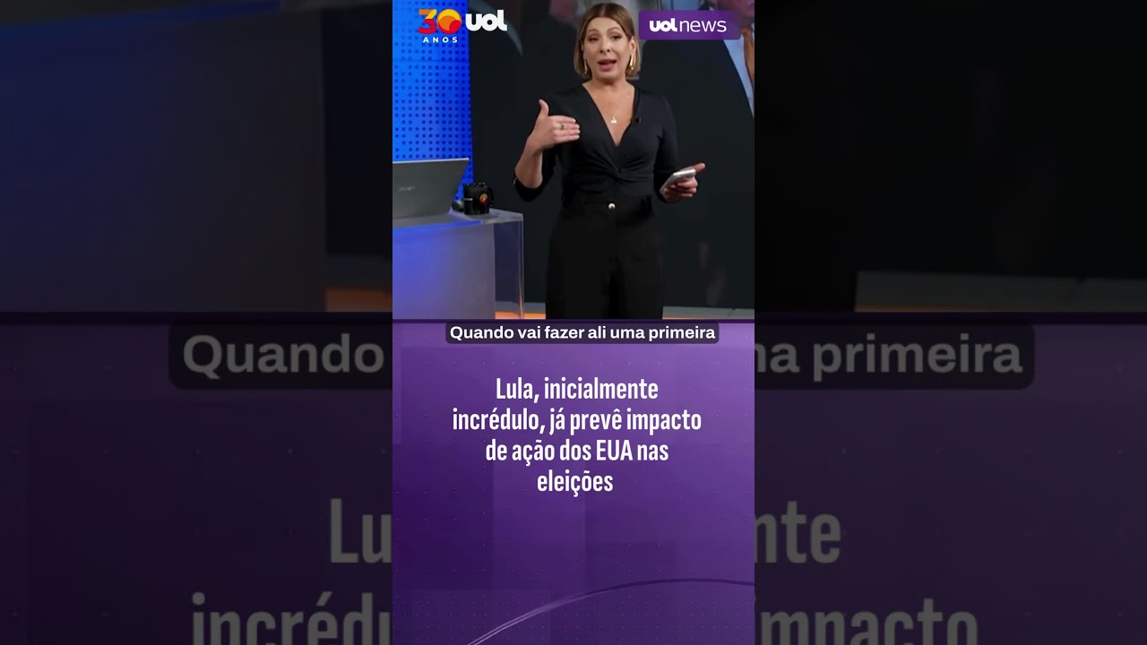 Lula inicialmente incrédulo já prevê impacto de ação dos EUA nas eleições | Daniela Lima TV Online Lula inicialmente incrédulo já prevê impacto de ação dos EUA nas eleições | Daniela Lima