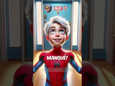 NAISSANCE à MORT du FILS de Spider-Man avec Supergirl ! ⛔ #shorts