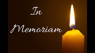 1970 In Memoriam  -  55th Reunion