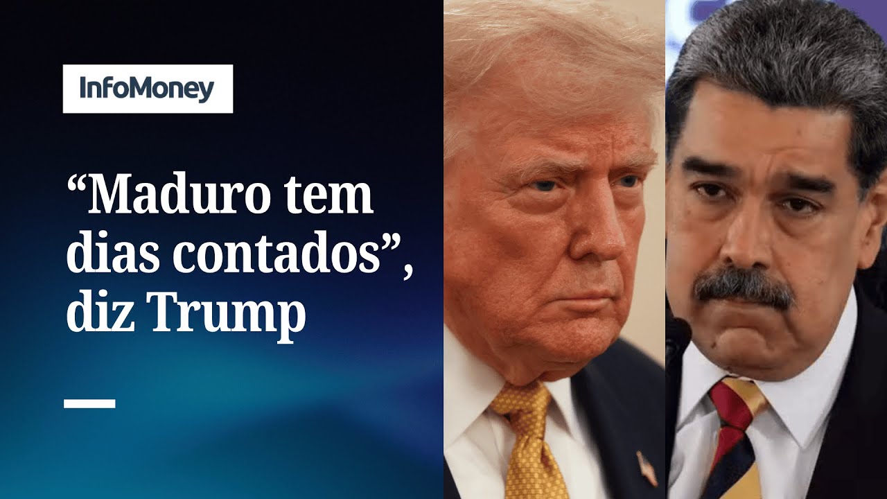 Trump diz que Maduro tem dias contados mas não confirma ataque | InfoMoney News