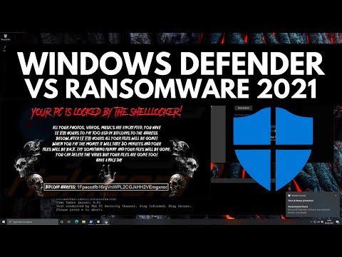 Windows Defender vs Ransomware