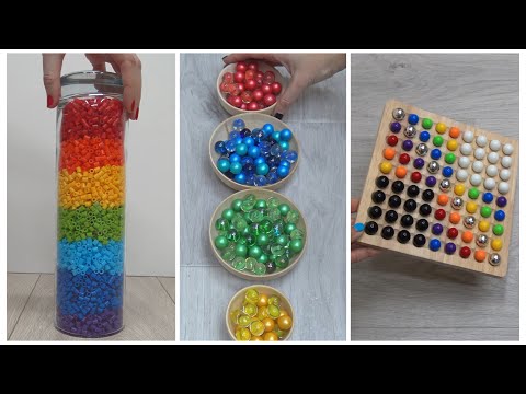 ASMR Beads Bells Balls Oddly Satisfying Reverse Video