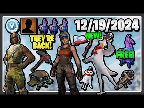 RENEGADE RAIDER IS BACK, 40 VB, OG Shop, *NEW* FLAKEY SNOWBIRD SET, FREE LLAMAS