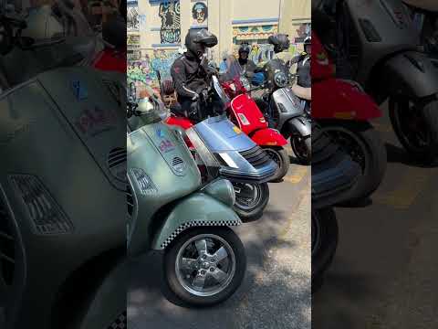 Thanks to everyone who came to our shop hang out yesterday to finish Amerivespa 2025!
