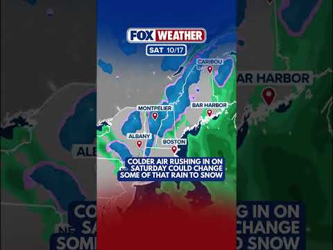 Could the First Flakes Fly in the Northeast This Weekend?