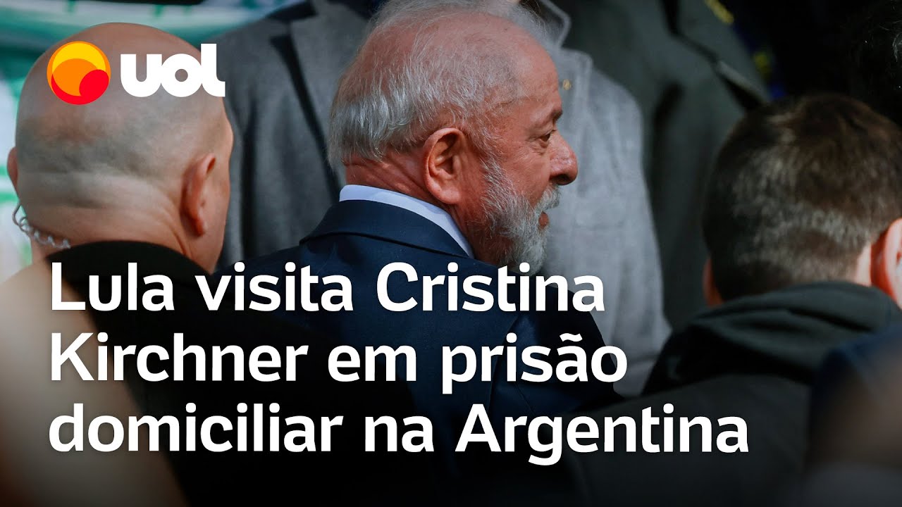 Lula visita Cristina Kirchner em prisão domiciliar em Buenos Aires veja vídeo