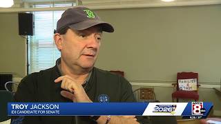 YouTube video thumbnail: Sen. Susan Collins and Troy Jackson Continue to Disagree on Corruption Allegations