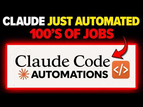 Claude Code’s New Upgrade Lets You Automate Any Task (Claude Code Full Tutorial for 2026)