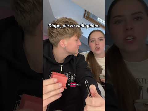 Bitte keiner LIKEN !!! ๐ญ#lustig #funny #omg #kapuuuuze #fun #humor #makeup #couple