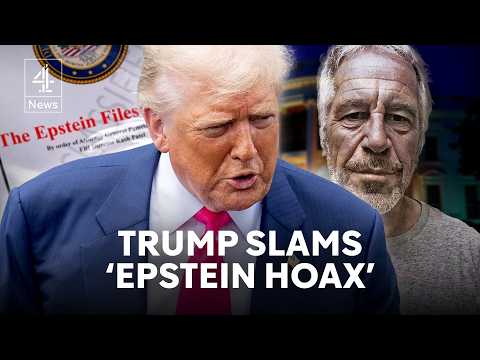 Trump says Epstein case is a 'scam', lashing out at his supporters