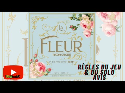 La Fleur -Règles du Jeu & du Solo + Avis - Dux Somnium Games