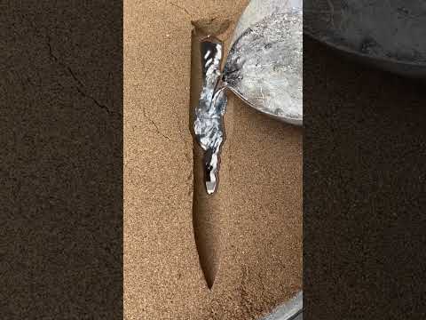 Cast a 10-kilogram one! #Handmade #Craftsmanship _ Eliminate background noise