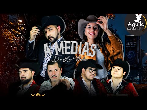 A medias de la noche - Sangre Norteña Ft Los Flores de Yungay  (Video Oficial)