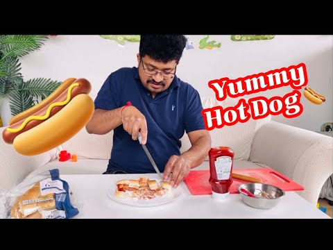 Yummy Hot Dog 🌭 😋#shorts #tiktok #food #foodie #asmr #hotdog #asmrsounds #london #uk #saruaathish