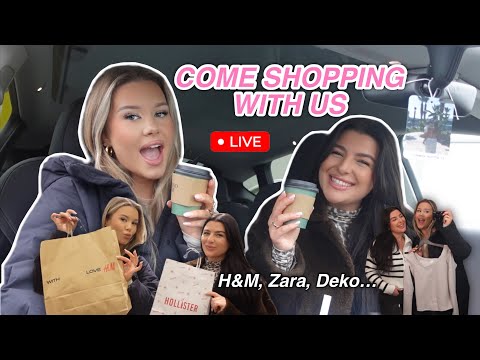 LIVE SHOPPING VLOG mit Hannah 🛍 H&M, Gilly Hicks, Zara, Sostrene Grene...