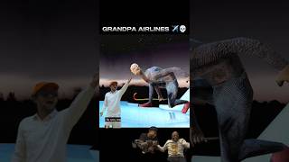 Grandpa Flying Jet 🔥[ New Escape ] Granny Reconsider #granny #horrorgaming #shorts