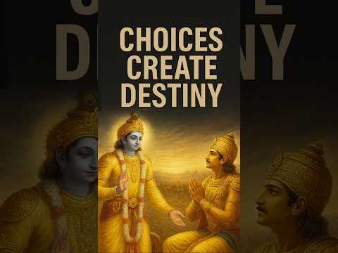 Are We Born With Fate or Free Will?  l Bhagavad Gita l Q&A LTP North Carolina #shorts