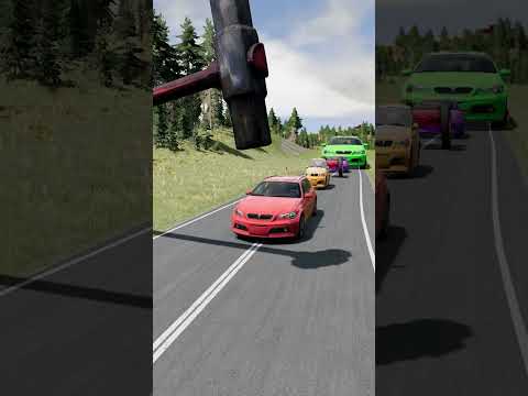 Small to Colorfull Cars vs Hammer #14