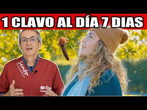 1 CLAVO DE OLOR al DÍA durante UNA SEMANA ¡MIRA qué SUCEDE!