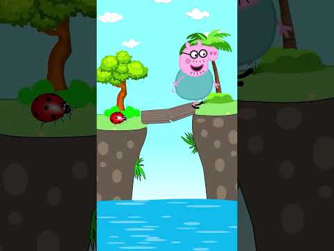Top 3 Animated Short Peppa And George | Funny Animation 🤣🤣🤣 #shorts #animation #peppa #story